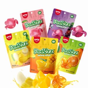 Amos Peelerz Gummy Bag 65g (12-Pack) - Image 1