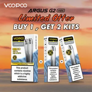 Voopoo Argus G2 Mini Pod Vape Kit – 2 Pack