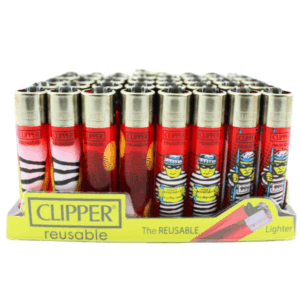 Clipper Lighters Crime Design (40-Pack) - Image 1