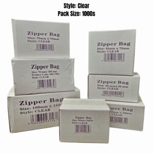 Zipper Bags Clear - 1000s Packs - Image 2