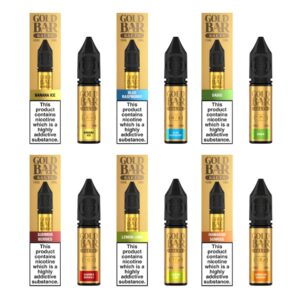 Gold Bar Nic Salts 10ml - 20mg