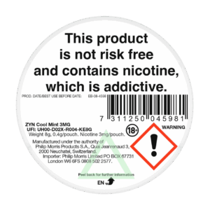 ZYN Nicotine Pouches MINI 3mg - Image 3